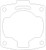 2000-2001 Polaris Virage 1 5811784 SNOW MOBILE RMK800  Base Gasket