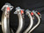 'New' CB750K-F  1969-1977  FULL RACE,Motogpwerks Calfab STAINLESS EXHAUST CB