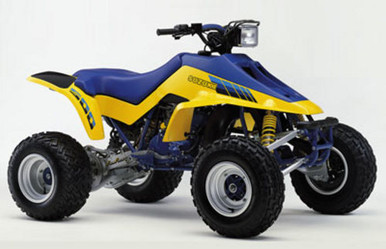 SUZUKI LT500R QUADZILLA 1987-1992 FRONT 3X LINE STAINLESS BRAIDED