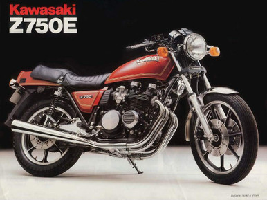 70's-80's Kawasaki ハンチング 3個セット KAWASAKI Z750 KZ750E 1980-1982 FRONT STAINLESS BRAIDED BRAKE KIT