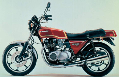 KAWASAKI KZ1000 MK2 KZT00A 1979- FRONT & REAR STAINLESS BRAIDED