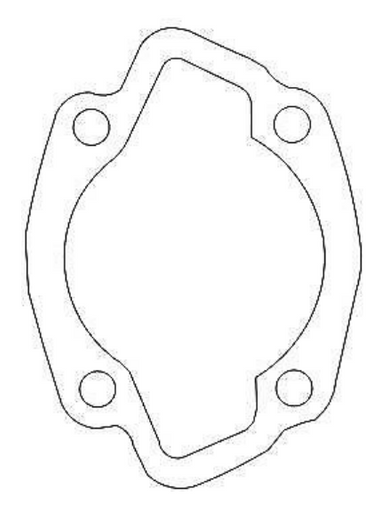 1971-1974 Kawasaki KV75 MT1 11009-008 Cylinder Base Gasket