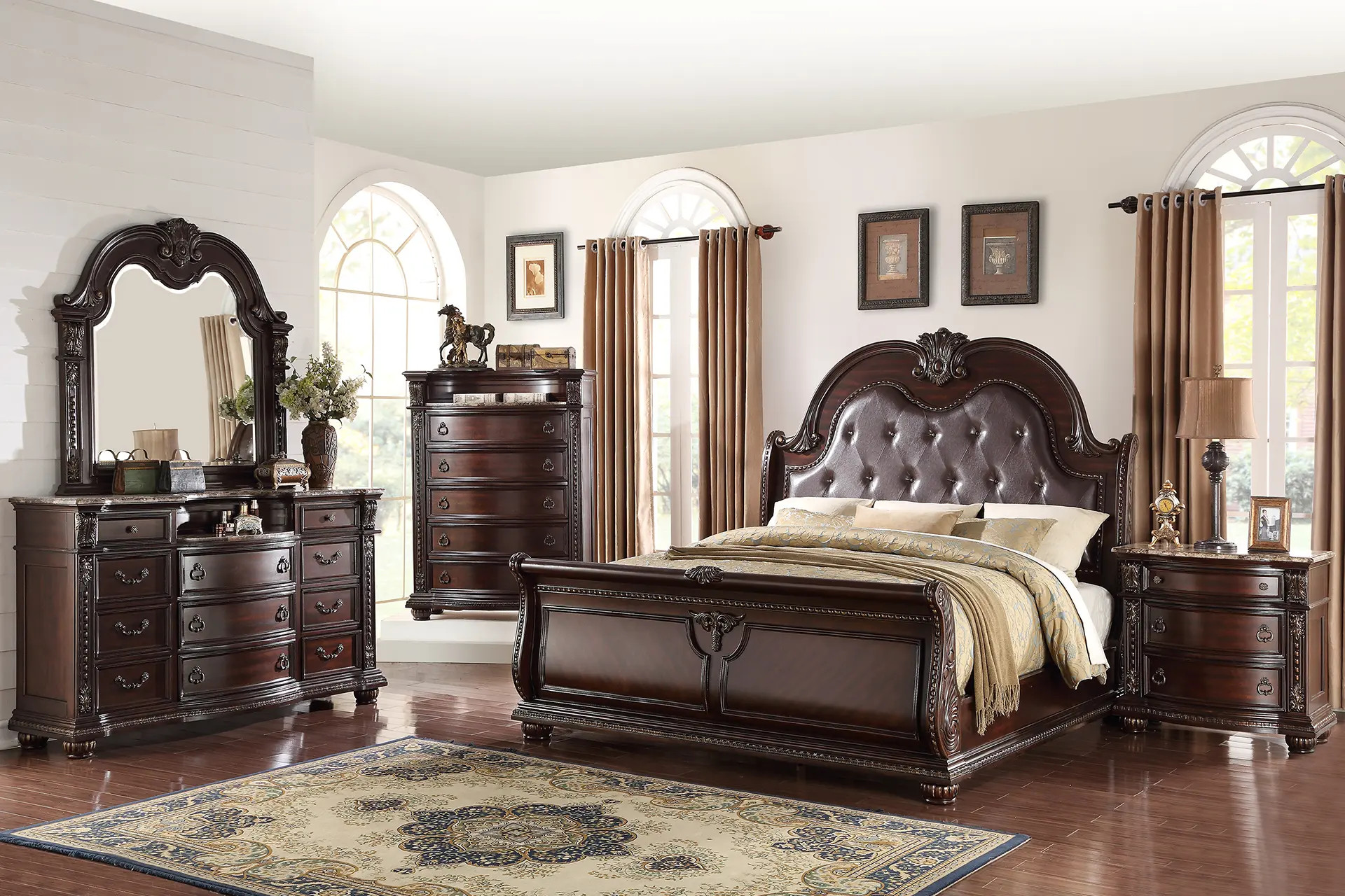 Cherry shop bedroom sets