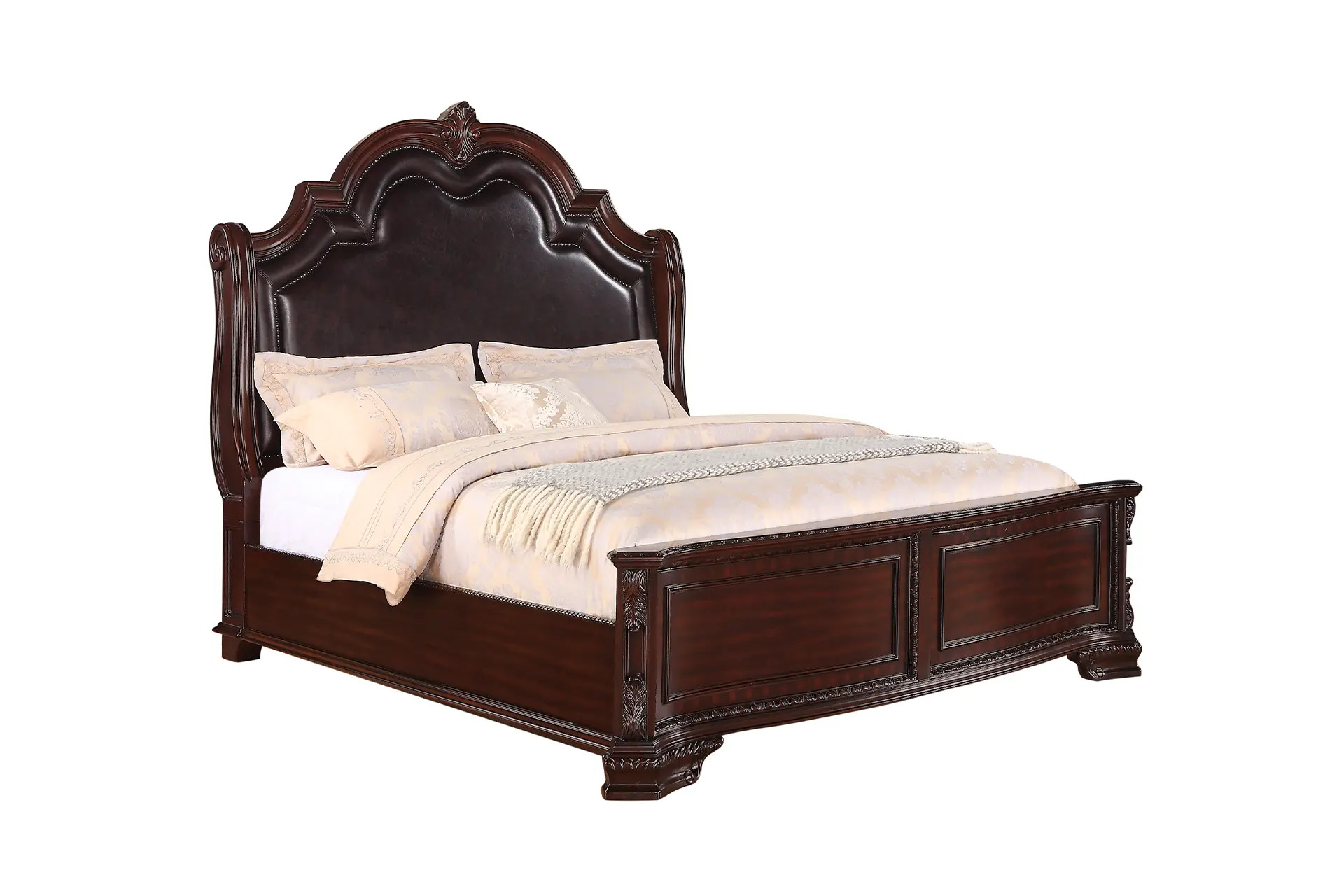 Crown Mark 1100 Sheffield Cherry Bed. Crown Mark 1100 Sheffield Cherry Bed.