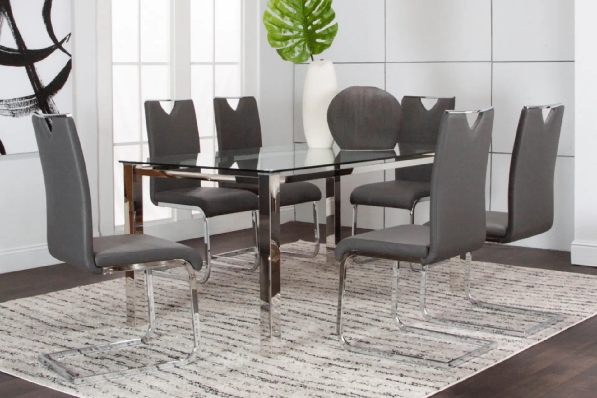 Cramco 40401 Skyline dining room set. Cramco 40401 Skyline dining room set.