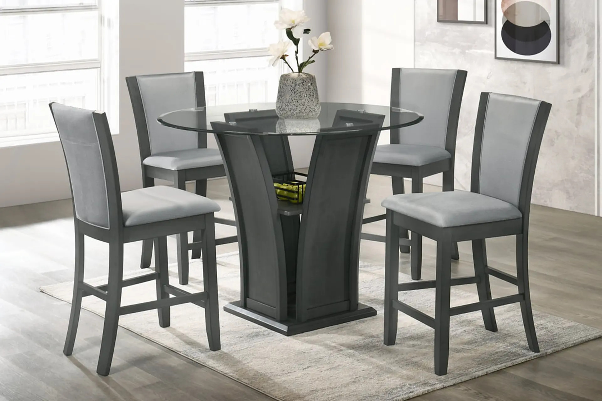 Orlando Grey Dining Room Set.