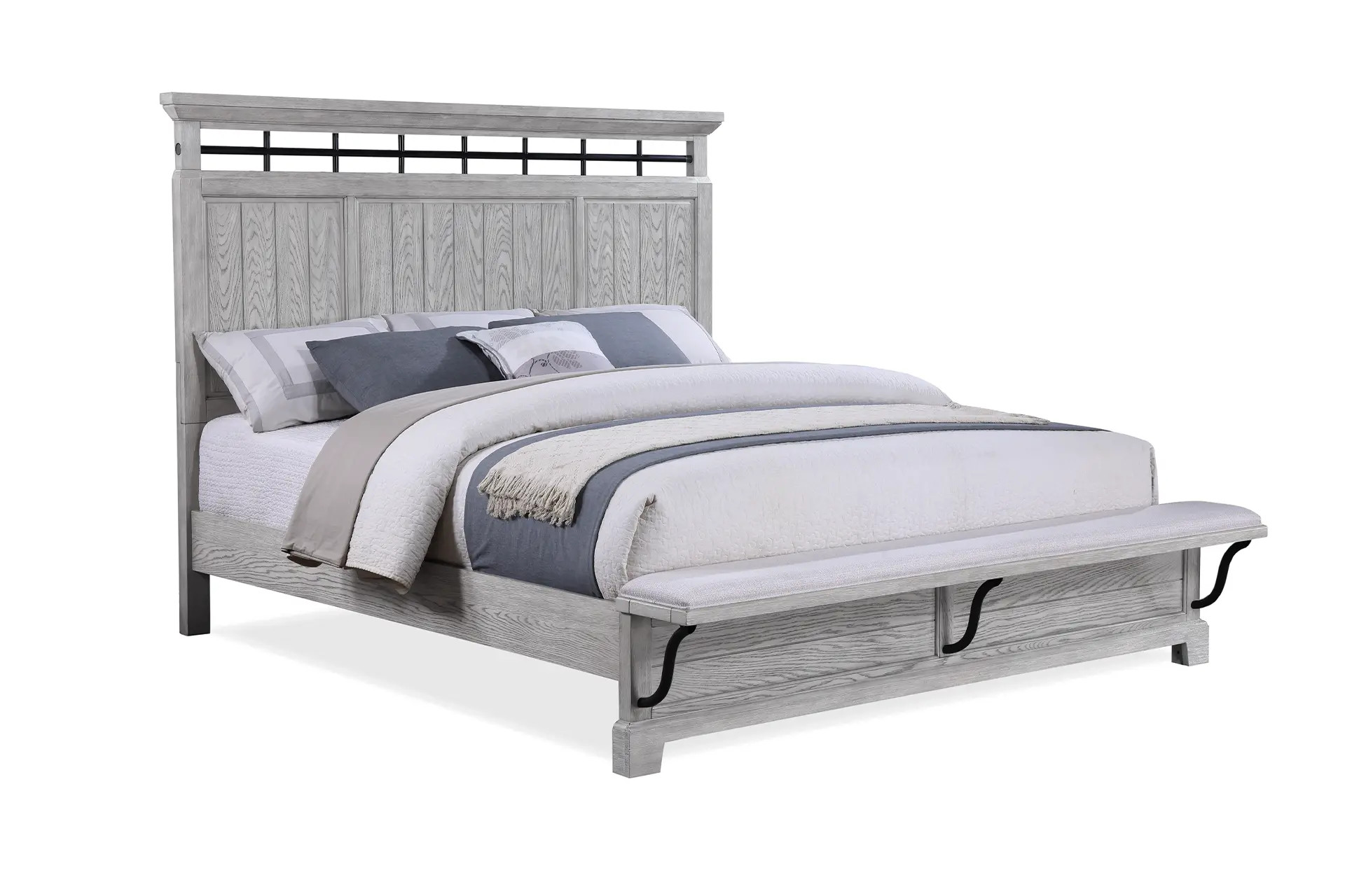 Crown Mark 1900 Beckett Bed | Bi-Rite Furniture