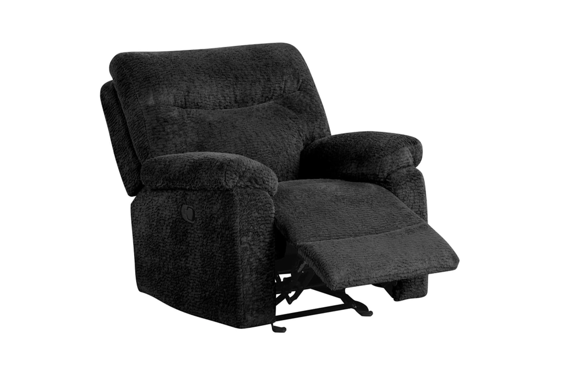 Happy Homes Bravo 22 Black Recliner.