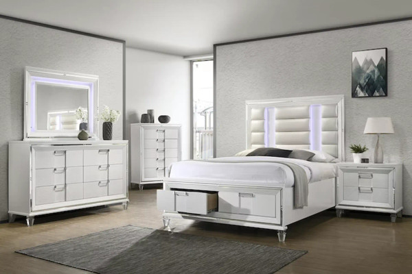 Elements TN700 Twenty Nine White Bedroom Set | Bi-Rite Furniture