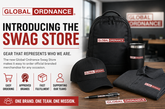 Welcome to the New Global Ordnance Swag Store!