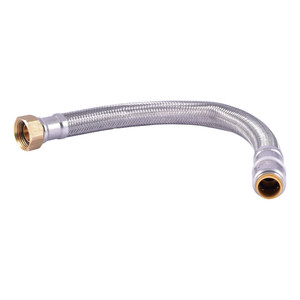 Shark-Bite Max Push Braided Water Heater Connector