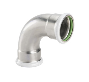 Stainless Press 90 Elbow