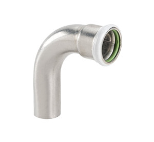 Stainless Press 90 Street Elbow