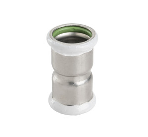 Stainless Press Coupling With Stop