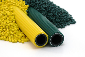 Style 5240 - 600 PSI Ribbed PVC Spray Hose - Yellow