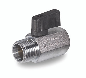 RuB Miniature Ball Valves - MALE X FEMALE RuB Miniature Ball Valves - MALE X FEMALE