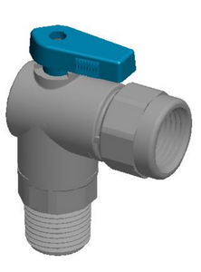 Plastic Ball Valves: Series 657 - MALE X FEMALE