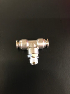 MALE SWIVEL TEE - NICKEL-PLATED MALE SWIVEL TEE - NICKEL-PLATED