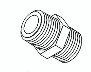 REDUCING NIPPLES MPT X MPT