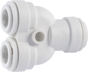 PART 2WDC - TWO-WAY DIVIDER CONNECTOR - WHITE POLY PART 2WDC - TWO-WAY DIVIDER CONNECTOR - WHITE POLY