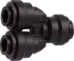 PART 2WDC - TWO-WAY DIVIDER CONNECTOR - BLACK POLY PART 2WDC - TWO-WAY DIVIDER CONNECTOR - BLACK POLY