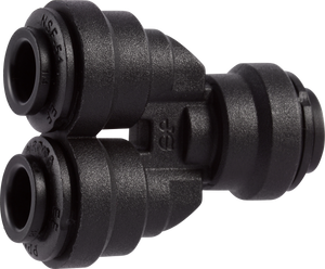 PART 2WDC - TWO-WAY DIVIDER CONNECTOR - BLACK POLY