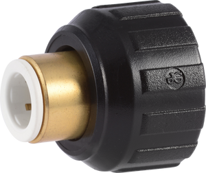 PART FCB - BRASS FLARE FEMALE CONNECTOR - BSPP THREAD - ACETAL