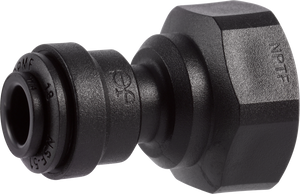 PART FC - FEMALE CONNECTOR - BLACK POLY