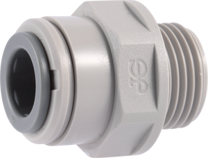 PART MC - MALE CONNECTOR - BSPP THREAD - ACETAL PART MC - MALE CONNECTOR - BSPP THREAD - ACETAL
