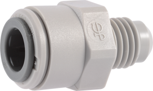 PART MCF - FLARE MALE CONNECTOR - ACETAL PART MCF - FLARE MALE CONNECTOR - ACETAL