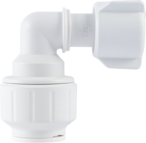 SPEEDFIT PLUMBING FITTINGS - FEMALE SWIVEL ELBOW - WHITE SPEEDFIT PLUMBING FITTINGS - FEMALE SWIVEL ELBOW - WHITE