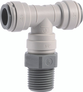 PART SBT - SWIVEL BRANCH TEE - NPTF THREAD - ACETAL PART SBT - SWIVEL BRANCH TEE - NPTF THREAD - ACETAL