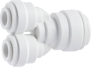 PART U2WDC - UNEQUAL TWO-WAY DIVIDER CONNECTOR - WHITE POLY PART U2WDC - UNEQUAL TWO-WAY DIVIDER CONNECTOR - WHITE POLY