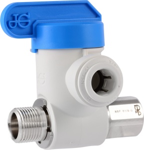 ANGLE STOP ADAPTER VALVES - LEAD FREE BRASS ANGLE STOP ADAPTER VALVES - LEAD FREE BRASS