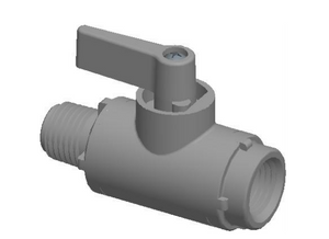 Plastic Ball Valves: Series 226 - MALE X FEMALE