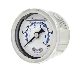 Type 202L | Stainless Case, Liquid Filled - Center-Back Mount Type 202L | Stainless Case, Liquid Filled - Center-Back Mount