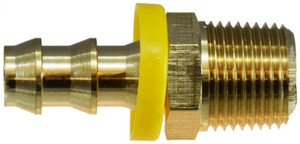 HLM - “PUSH-ON” HOSE BARB TO MALE PIPE