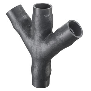 Schedule 80 Fitting - Fabricated Double-Wye Schedule 80 Fitting - Fabricated Double-Wye