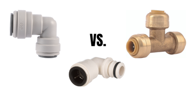 John Guest vs SharkBite vs AquaLock Push-to-Connect Fittings