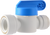 STRAIGHT PUSH-CONNECT X FPT SHUT-OFF VALVES: WHITE POLY STRAIGHT PUSH-CONNECT X FPT SHUT-OFF VALVES: WHITE POLY