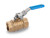 Brass Ball Valves: Style 93 - Full Port Hot-Forged Brass Exhaust Ball Valves With Lockable Handles