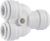PART 2WDC - TWO-WAY DIVIDER CONNECTOR - WHITE POLY PART 2WDC - TWO-WAY DIVIDER CONNECTOR - WHITE POLY