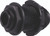 PART BUC - BULKHEAD UNION CONNECTOR - METRIC - BLACK ACETAL