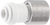 PART FC - FEMALE CONNECTOR - UNEF THREAD - WHITE POLY