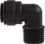 PART ME - MALE FIXED ELBOW - BLACK POLY PART ME - MALE FIXED ELBOW - BLACK POLY