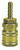 1/4" BODY SIZE SOCKET - ONE WAY VALVED - BRASS