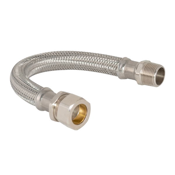 Eastman Male Braided Water Heater Connector