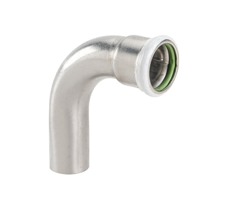 Stainless Press 90 Street Elbow