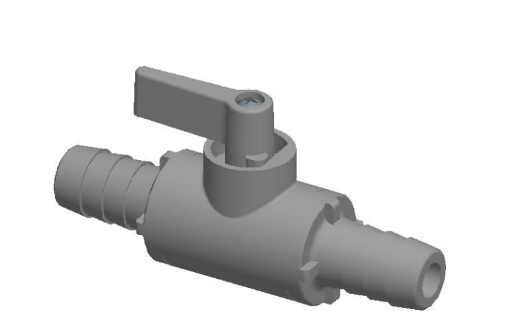 Plastic Ball Valves: Series 226 - HOSE BARB X HOSE BARB