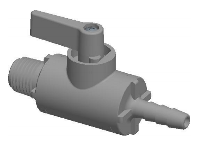 Plastic Ball Valves: Series 226 - MALE X HOSE BARB